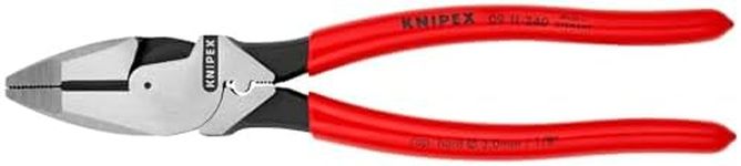 KNIPEX LINESMAN PLIERS WITH GRIP ZONE 240MM