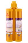 SIKA - Tile Grout - SikaCeram 850 Design - Pure White - Epoxy floor and wall tile coloured grout for joint 2-15mm inside - 420g