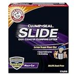 Arm & Hammer Clump & Seal Slide Clay Cat Litter, 12.7kg, Odour Control, Dust Free, Clumping Litter