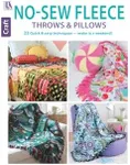 Leisure Arts No Sew Fleece Throws and Pillows Book