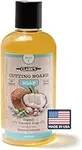 CLARK'S Coconut Cutting Board Soap - Vegan Organic - Ideal for Cleaning Kitchen Utensil and Serving Trays - Castile Based Cutting Board Soap (12oz) - Suitable for Butcher Block - Cutting Boards