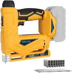 Cordless 18 Gauge Brad Nailer Compatible with Dewalt 20V Battery (Tool Only),2-in-1 Electric Nail Gun with 2000pcs Nails/Staples,Dual Mode Framing Nail Gun for Trim Wood Crafting Interior Decoration