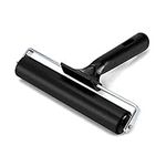 QWORK® 6 Inch Rubber Brayer Roller, Paint and Ink Roller for Screen Print Making, Stamping and Scrapbooks