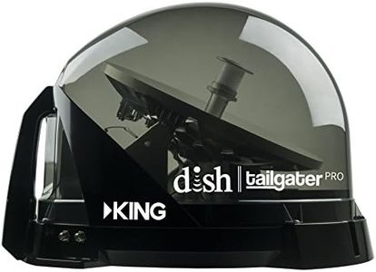 KING VQ4900 DISH Tailgater Pro Portable/Roof Mountable Satellite TV Antenna (for use with DISH)