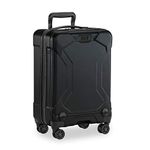 Briggs & Riley Torq 2.0 Hardside Domestic Carry-On 4 Wheel Spinner Suitcase, 56cm, 44.9L, Stealth