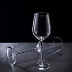 FINSTER Crystal Stylish Premium Wine Glasses Set of 8 [ Drinking Wine Glass - 330ml]