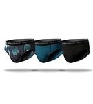 Pair of Thieves Men's Super Soft 3 Pack Briefs, Underwear Pack for Men, Meteor Shower, M