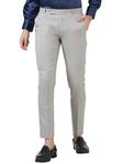 McHenry Men's Wrinkle Free Slim Fit Formal Trousers (SFAGREY3699-36_Color-Ash Grey_Size-36)