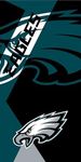 Northwest NFL Philadelphia Eagles 30 x 60 Inch Beach Towel, Puzzle Design