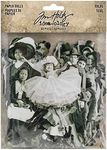 Tim Holtz Paper Dolls Craft Accessories, Multi-Colour,17.8 x 13 x 3 cm