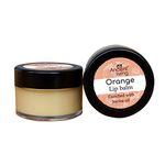 Ancient Living Organic Orange Lip balm - For buttery smooth & supple lips - 8 gm