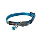 Rogz Catz ReflectoCat Collar, Blue