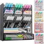 Spacrea Metal Pen Organizer, Pencil