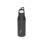 ASPEN 16 oz - TriMax® Insulated Stainless Steel Water & Wine Bottle with Reflecta™ Insulated, Hidden Handle Lid and Rubber Base - Black Shadow