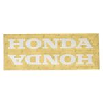 Factory Effex 06-44304 White 'Honda' Universal Swing Arm Sticker