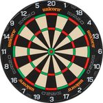 Unicorn Eclipse Ultra 2.0 Professional Dartboard | Venom Black Razor Spider | Hi-Vis Horizontal Numbers | Abyss Intense Vibrant Colour Longevity | Rotatable Symmetric Logos