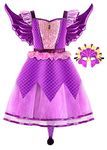 ReliBeauty Dragon Costume for Kids Girls Costume Halloween Toddler,4T-4/110