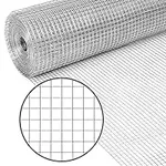 Best Choice Products 4x50ft Hardware Cloth, 1/2in 19-Gauge Galvanized Wire Fence, Double-Zinc Mesh Netting Roll, Welded Cage for Chicken Poultry Coop, Animal, Garden Protection