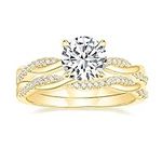 Mameloly 1.5ct Engagement Rings for