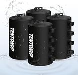 TENTONUP Canopy Water Weights Bag, 220 LBS Canopy Weights Set of 4, 4 Packs Heavy Duty Tent Water Weights Bag for Pop Up Canopy,Canopies,Tent,Gazebo, Black
