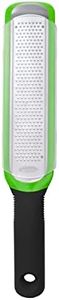 OXO Good Grips Râpe zesteur – Zesteur pour citrons et agrumes - Râpe pour citron en acier inoxydable - Ultra-fin - Vert