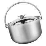 HOMSFOU Stainless Steel Cooking Pot