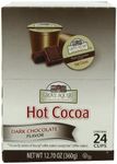 Grove Square Hot Cocoa, Dark Chocolate, 24 Single Serve Cups