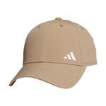 adidas Women's Backless Ponytail Hat Adjustable Fit Baseball Cap, Magic Beige/Off White, One Size