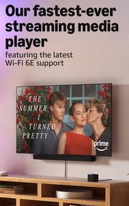 Amazon Fire TV Cube 4K Streaming Media Player – Hands-Free Alexa