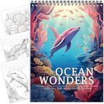 Coloring Books for Adult Spiral Bou