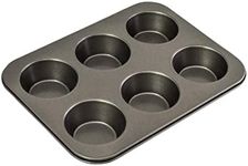 Bakemaster Cup Non-Stick Large Muffin Pan, Grey, 40018 4 cm*35 cm* 26 cm