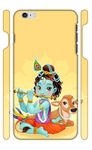 YAPZONE | Cute Little Kahna Ji with Calf | Designer Printed Hard Back Cover for Apple iPhone 6 Plus / 6s Plus Premium & Attractive Case for Your Smartphone