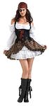 Rubie's Official Ladies Buccaneer Babe Secret Wishes Adult Costume - Small