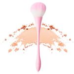 Gleva Ultimate Blend Makeup Brush For Cream, Liquid & Powder Foundation, Blush, & Bronzer, Buff & Blend Makeup Brushs (Pink White)