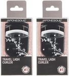 JAPONESQUE Travel Eyelash Curler (Black, 2 Pack)