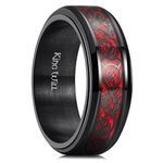 King Will Stainless Steel Basic Mens Ring