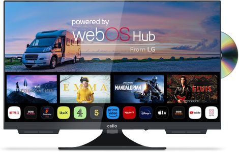 Cello 22" Traveller Smart TV – 12V, HD Ready, Compact LED