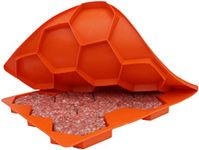 Shape+Store Burger Master Sliders 10-in-1 Innovative Burger Press and Freezer Container, 10 Patty, Blaze Orange