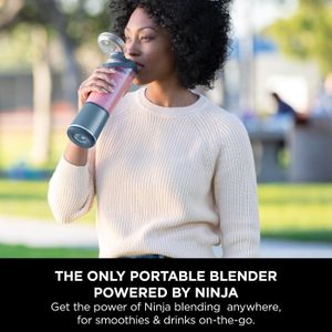 Ninja Blast Portable Blender – Denim Blue, Compact & Rechargeable