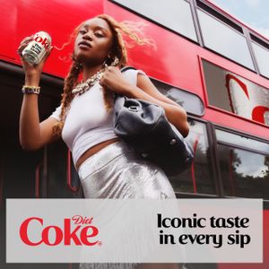 Diet Coke 24-Pack 330ml Cans – Sugar-Free Soft Drink