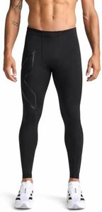 2XU Men's Core Compression Tights, Black/Nero, Medium