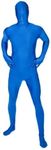 Morphsuits M Mens Full Body Suit Halloween Costumes for Adults, Blue