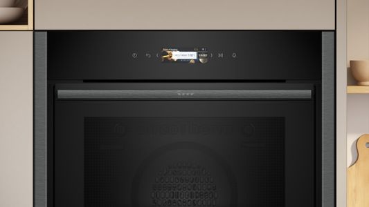 NEFF N70 Slide&Hide Built-In Oven – Graphite Grey