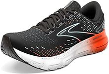 Brooks Women's Glycerin 20 Neutral Running Shoe, Black/Red/Opal, 10.5