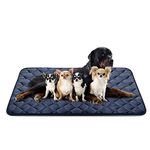 Hero Dog Fleece Dog Bed Large Crate Pad Mat Soft Washable 48 Inch Kennel Pads Pet Beds Non Slip Cat Dog Mattress Cage Pads