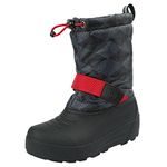 Northside Frosty Winter Boot (Toddler/Little Kid/Big Kid),Black/Charcoal,Size 1 Medium US Little Kid