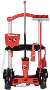 Casdon 630 Little Henry Cleaning Trolley, Red & Black