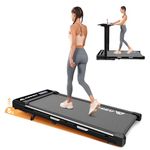 AlRHOT Walking Pad with Incline, 5% Incline Under Desk Treadmill with Remote Control, 2.5HP Walking Pad Treadmill with LED Display for Walking & Climbing at Home or Office，265LB Capacity