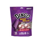 Dingo Goofballs Chicken & Rawhide Chews, Small, 15-Count