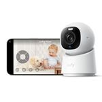 Eufy E30 Indoor Camera 4K UHD Security Camera Pet Dog Baby Camera with Phone App Color Night Vision Auto Human Tracking